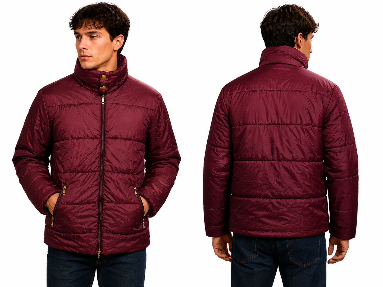 Chaqueta Acolchada Hombre  – Usada en Perfecto Estado ✨️🧥